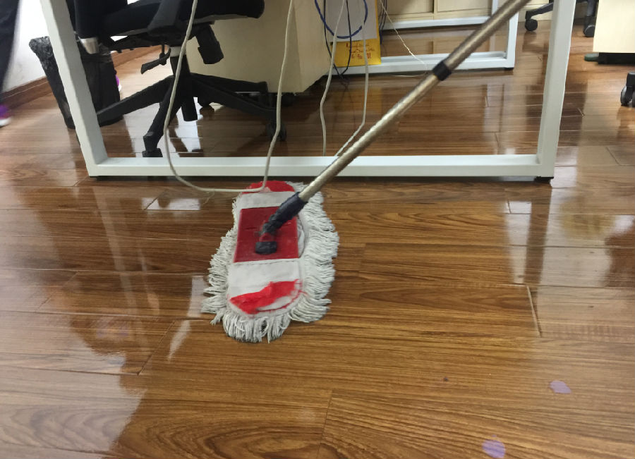 甘洛县木地板保洁案例